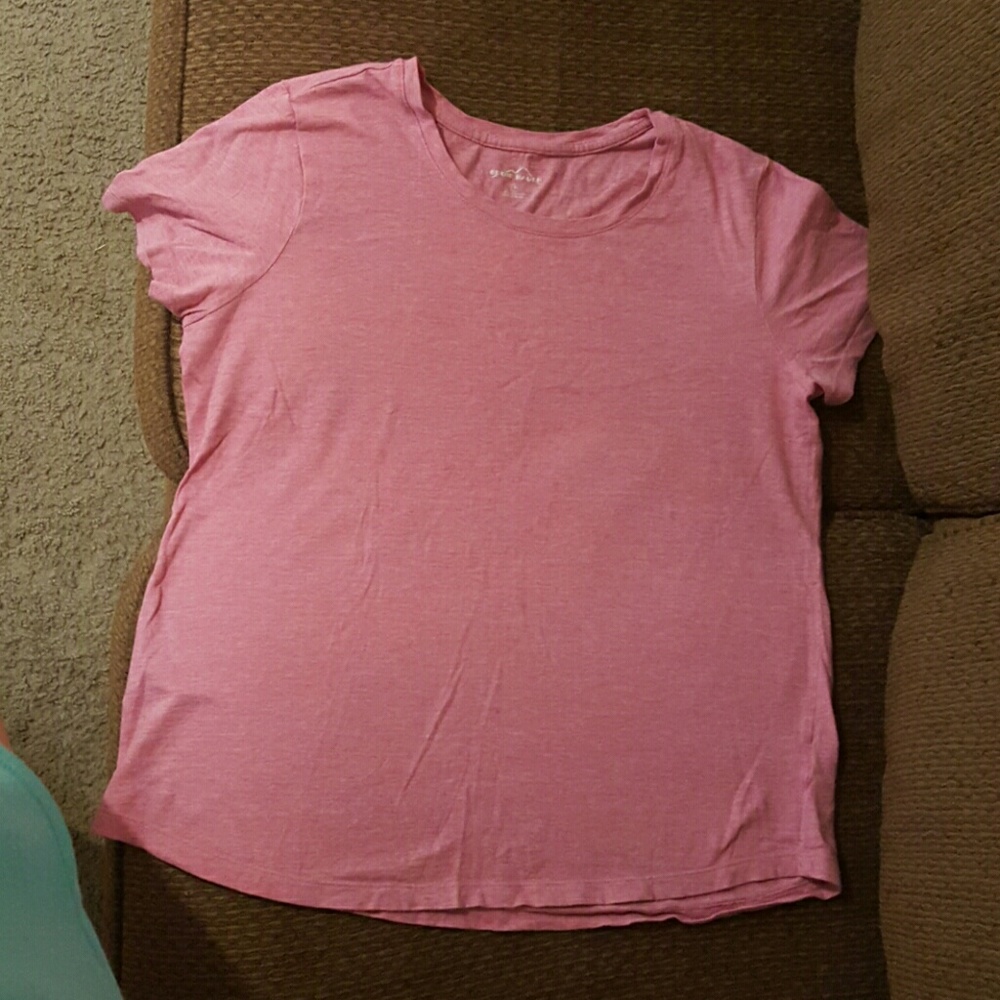 Super Soft Eddie Bauer pink shirt